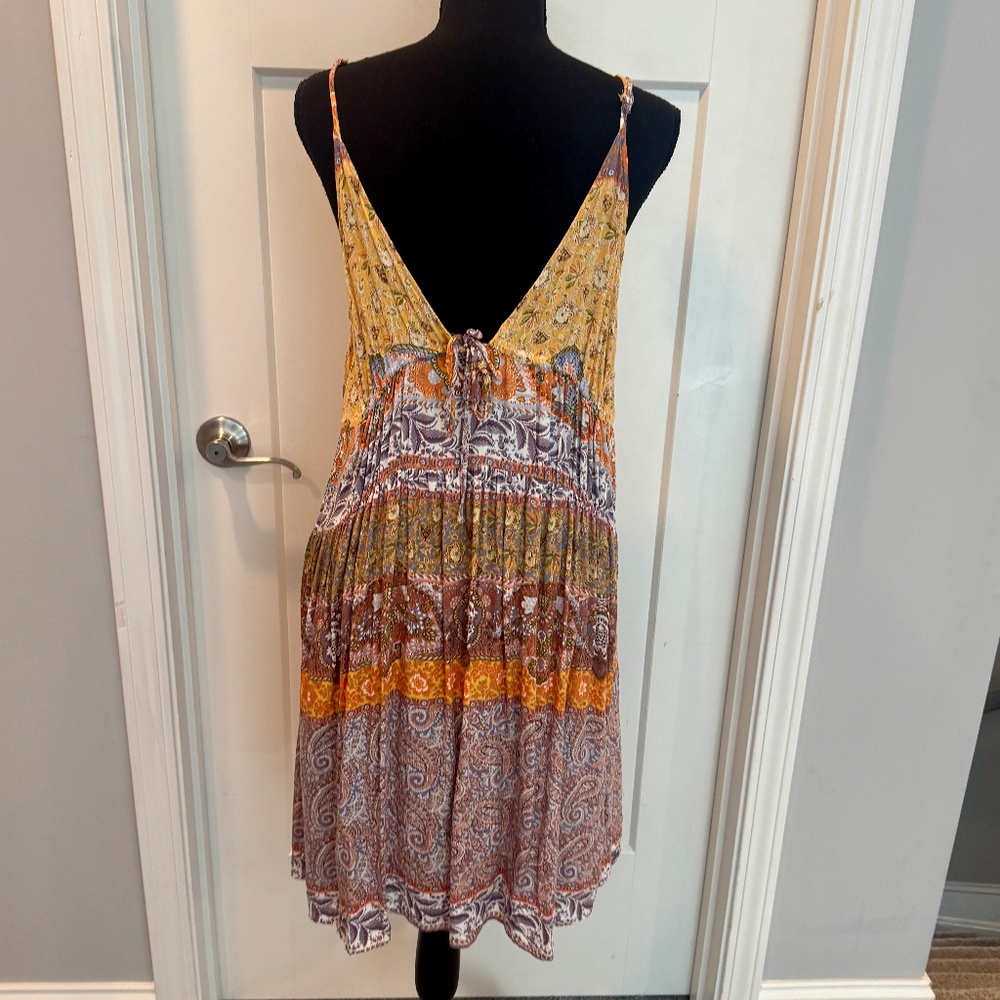 Cupshe Sundress, M, Euc, Multi Color Print - image 8